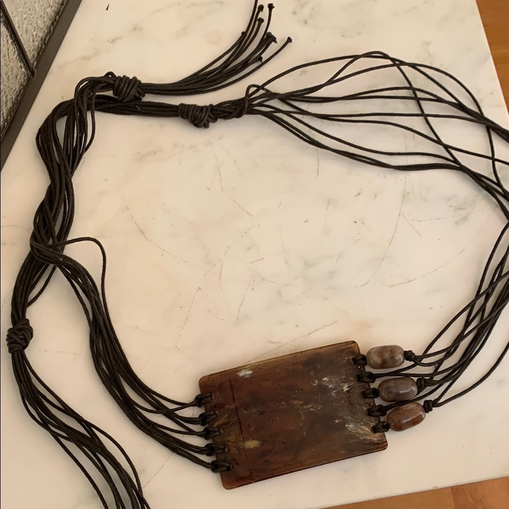 Brown Multi-Strand belt